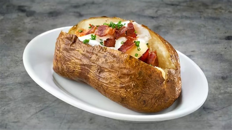 Ruth's Chris loaded baked potato