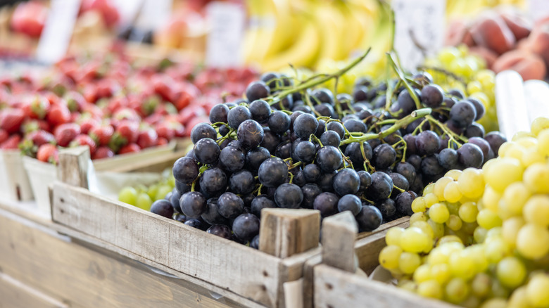 Variety of grapes.