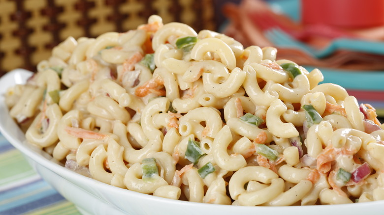 Traditional macaroni salad