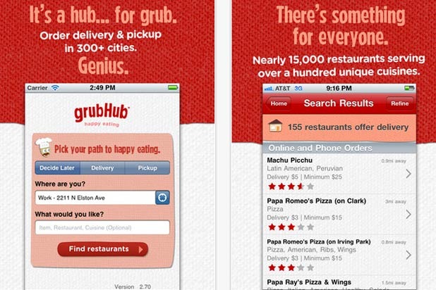 GrubHub: Food at Your Fingertips