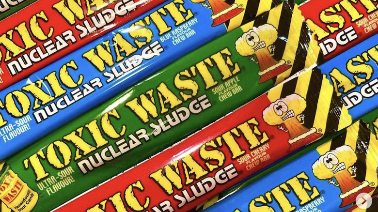 Toxic Waste Nuclear Sludge candy bar