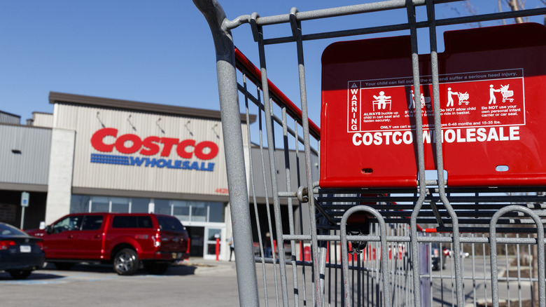 Costco cart storefront