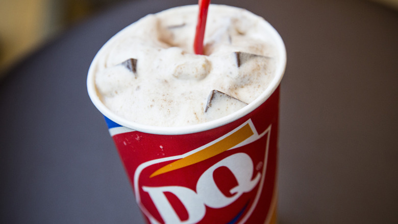 Dairy Queen s'mores blizzard