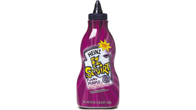 Heinz purple E-Zee Squirt bottle