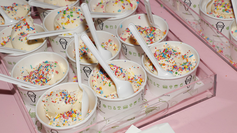 Shake Shack custard with sprinkles