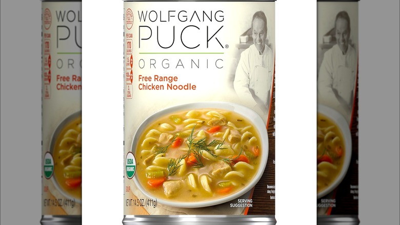 Wolfgang Puck soup can