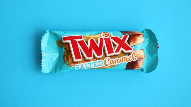 salted caramel Twix bar