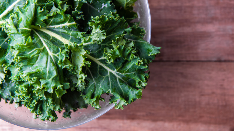 Kale in a bowl