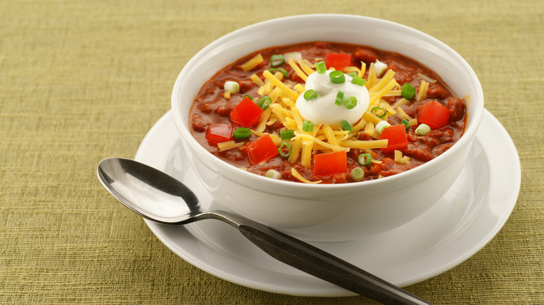 bowl of chili