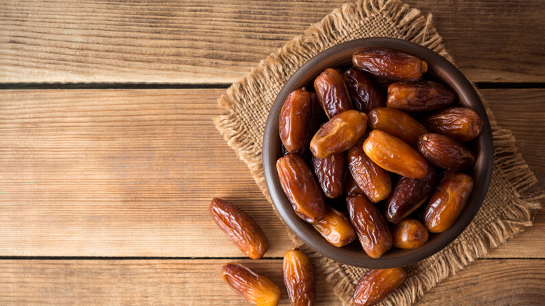 bowl of dates