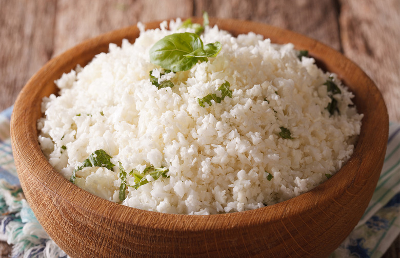 Cauliflower Rice and Steak