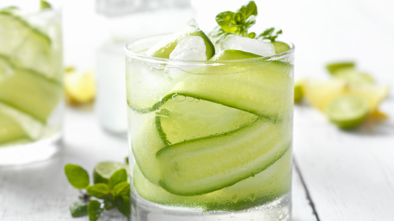 Cucumber water