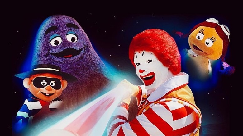 Ronald McDonald and McDonaldland characters