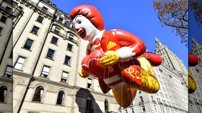 Ronald McDonald Macy's Thanksgiving balloon