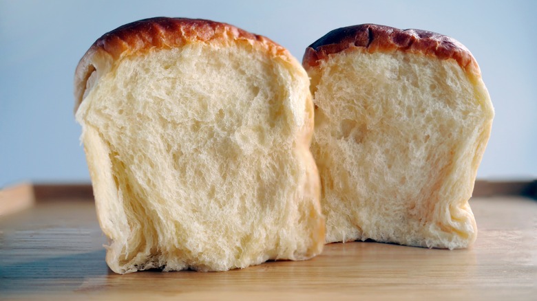 Loaf of Japanese milk bread