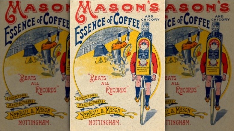 Poster advertising coffee and chicory 