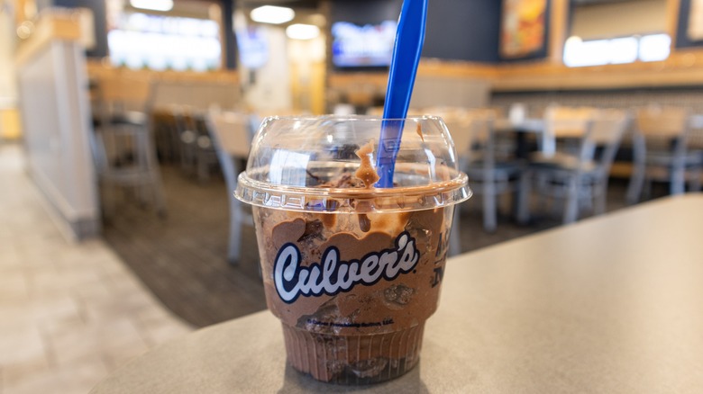 Frozen custard at Culver's