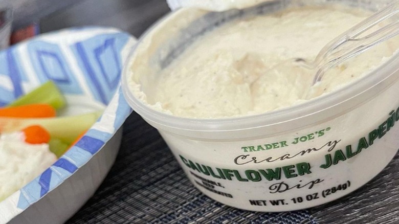 cauliflower jalapeno dip