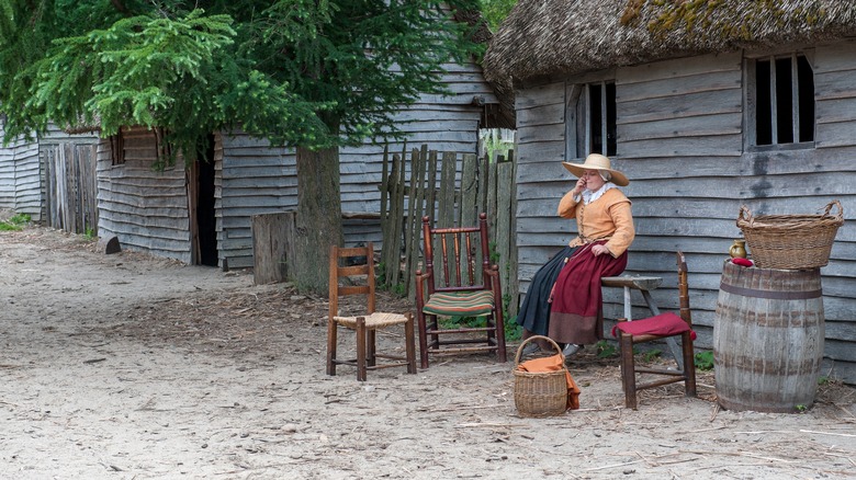 Replica of Plymouth colony