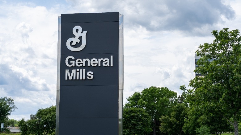 Black General Mills sign