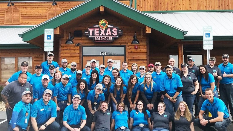 Waitstaff at Texas Roadhouse