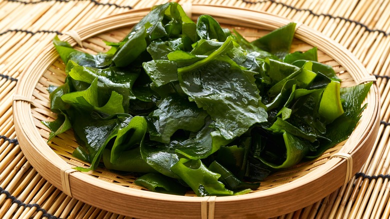 Fresh seaweed salad