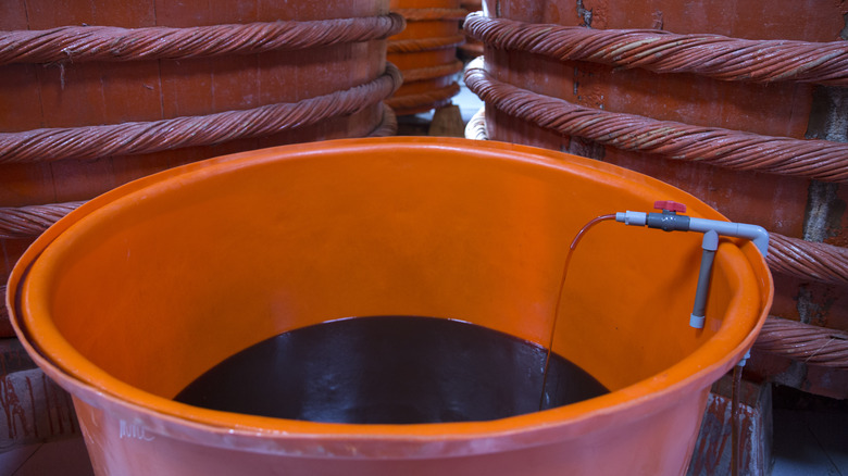 Tub of Red Boat fish Sauce