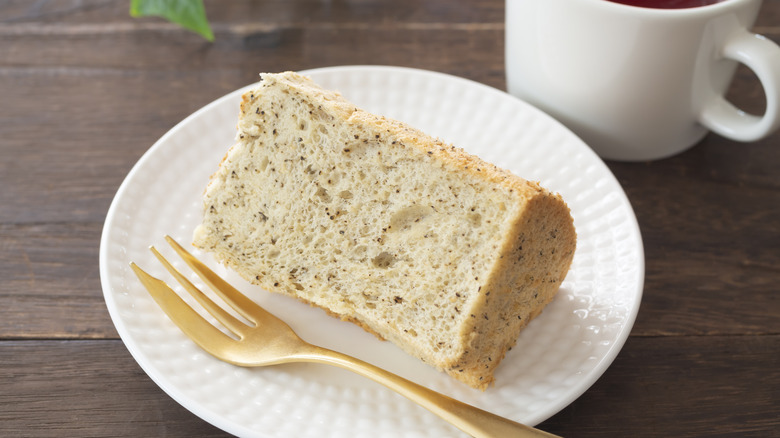 Earl grey tea chiffon cake