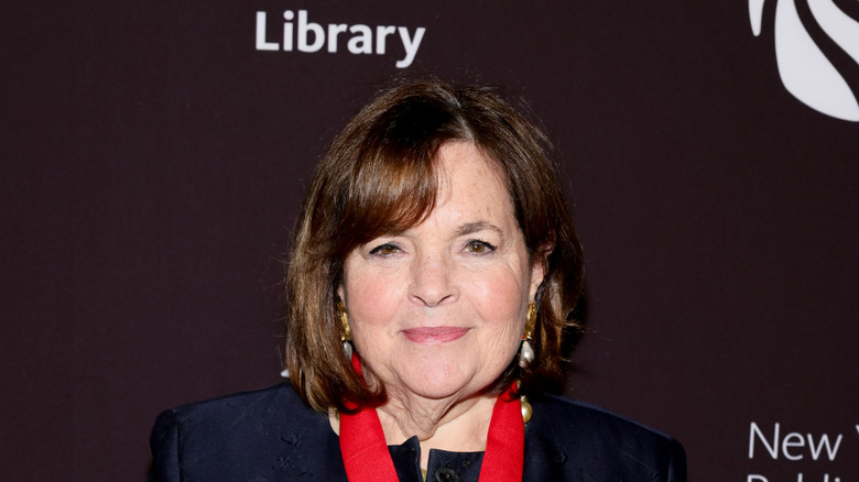 Ina Garten smirking