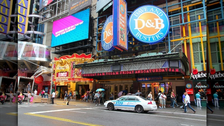 Dave & Buster's front NYC