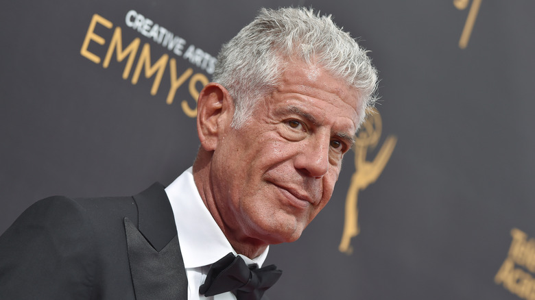 Anthony Bourdain at the Emmys