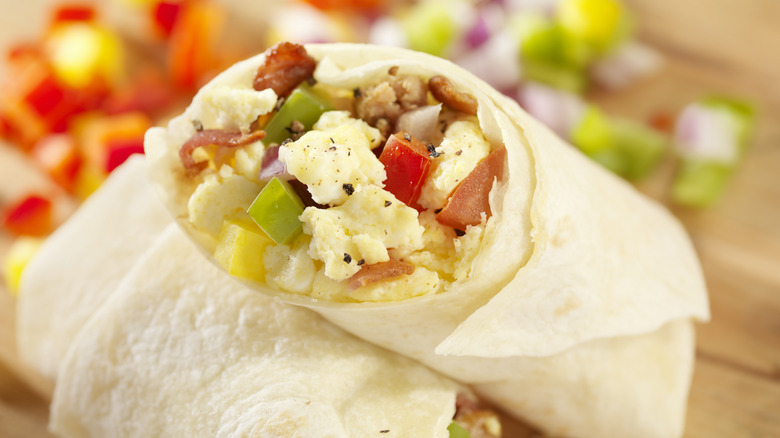 Breakfast burrito