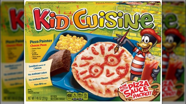 Kid cuisine pizza painter