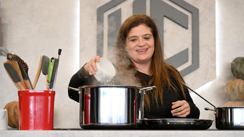 Alex Guarnaschelli cooking