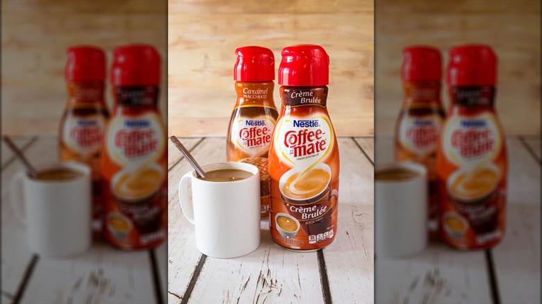 Coffee mate coffee creamer bottle