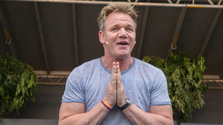 Gordon Ramsay speaking publicly