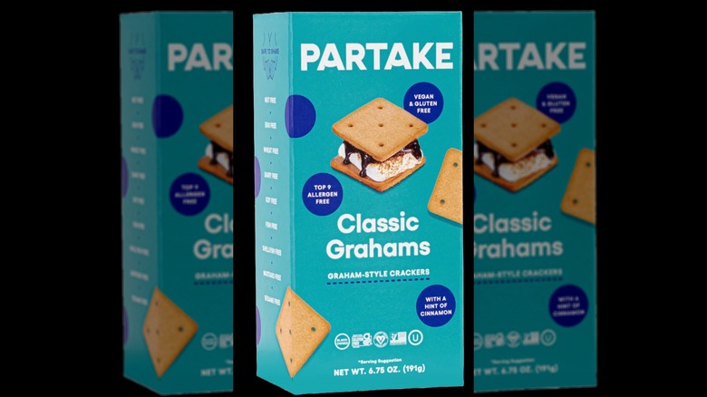 Partake Graham crackers box