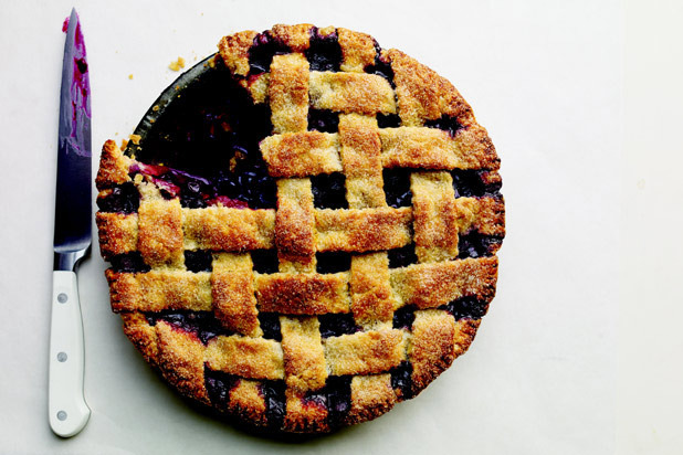 Martha Stewart's Blueberry Pie 