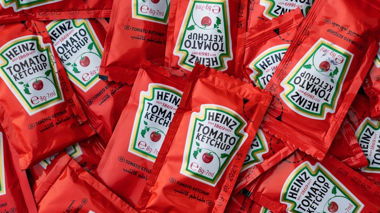 Heinz ketchup packets