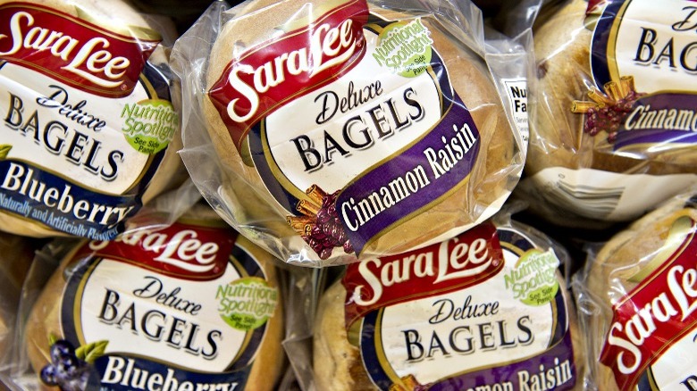 Assorted Sara Lee bagels