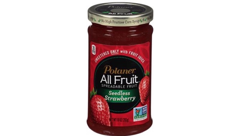 polanar jar strawberry spreadable fruit