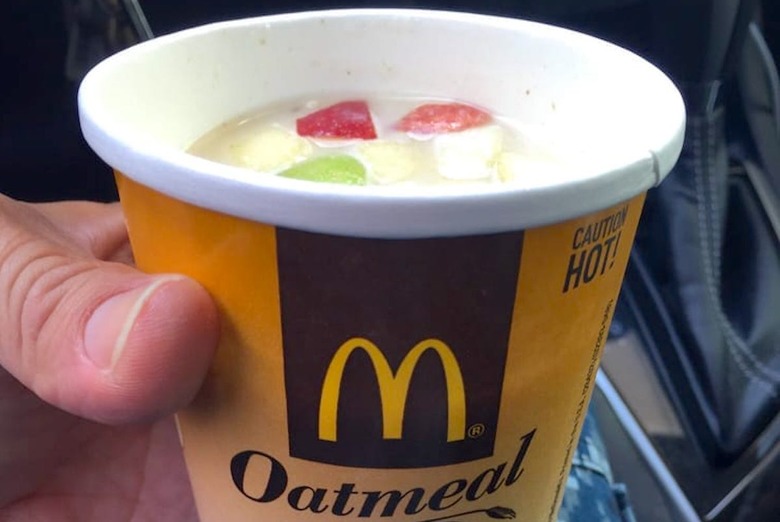 McDonald's: Fruit and Maple Oatmeal Without Brown Sugar