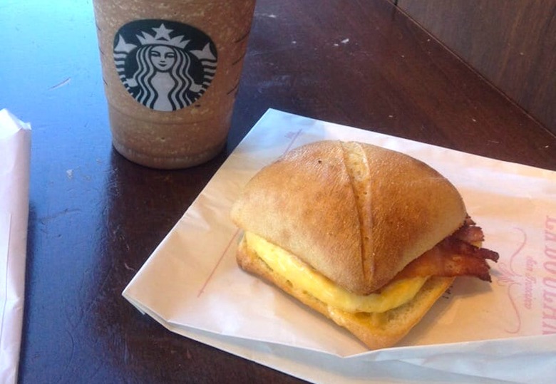 Starbucks: Bacon, Gouda, and Egg Breakfast Sandwich