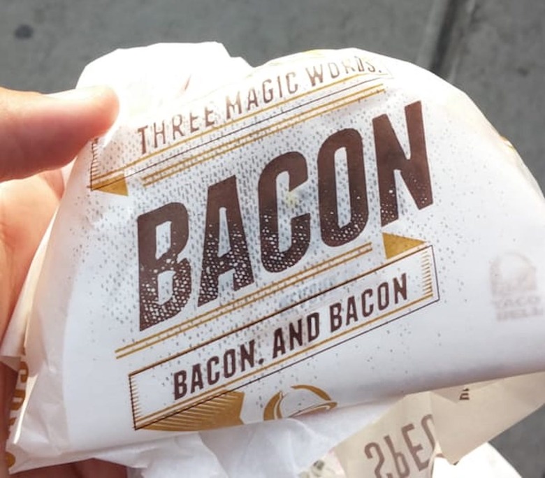 Taco Bell: Breakfast Soft Taco — Bacon