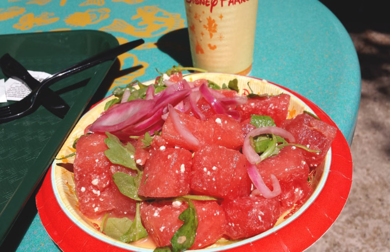 Watermelon Salad: Flame Tree Barbecue