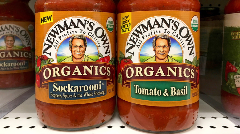 Newman's Own Organic tomato sauce