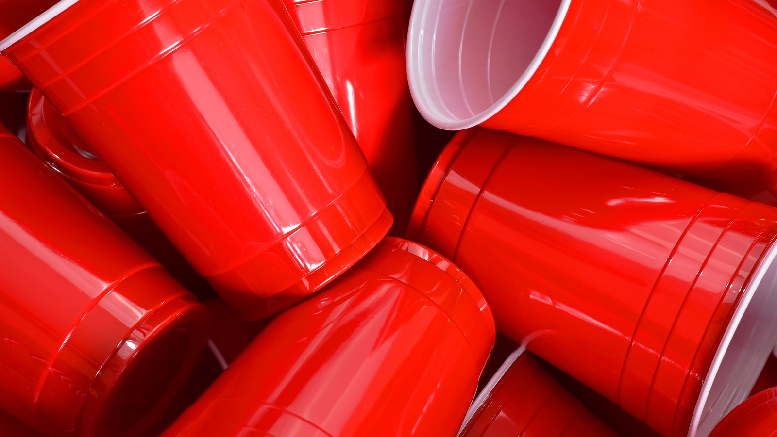 True Red Party Cups, Disposable Cups, Drink Cups For Cocktails And