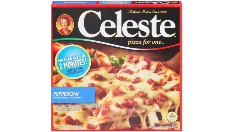 Mama Celeste pizza for one