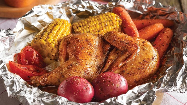 cracker barrel campfire chicken meal