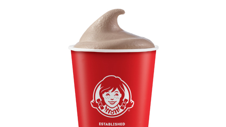 Wendy's chocolate Frosty